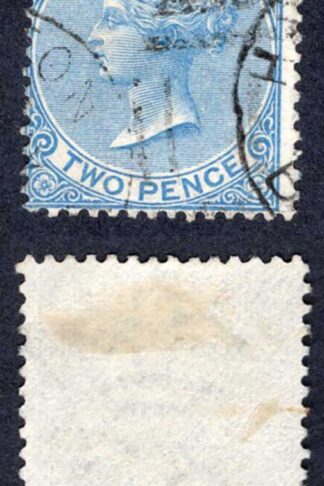 Bermuda SG4 2d Bright Blue Wmk CC Perf 14 Cat 22 pounds