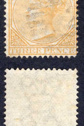 Bermuda SG5a 3d Yellow-buff Wmk CC Perf 14 Cat 65 pounds