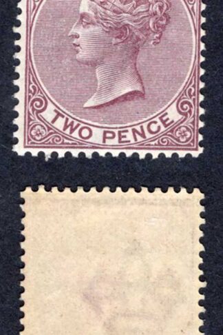 Bermuda SG26a 2d Brown Purple Wmk CA M/M Cat 8 pounds