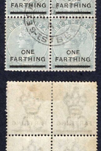 Bermuda SG33 3d Wmk CA Pair (1 x U/M) Cat 12 pounds
