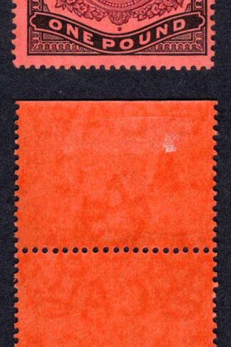 Bermuda SG121ca One Pound Deep Reddish Purple and black/pale Red ER JOINED U/M