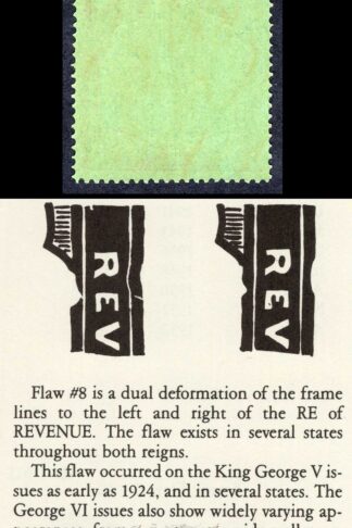 Bermuda SG119c 10/- Yellowish Green and Deep carmine red/green M/M Cat 70 pounds
