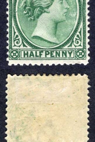 Falkland Is SG15 1/2d Blue Green Wmk CA M/M Cat 29 pounds