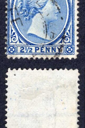 Falkland Is SG30 3 1/2d Ultramarine Fine used Cat 15 pounds