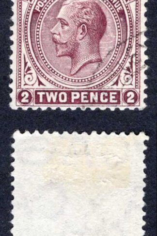 Falkland Is SG62 2d Maroon Wmk Mult CA Fine used Cat 25 pounds