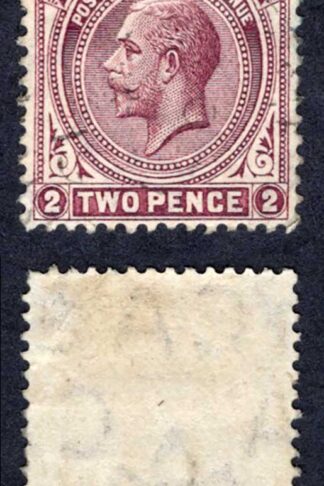 Falkland Is SG63c 2 1/2d Deep Blue Wmk Mult CA Fine M/M PAIR Cat 24 pounds