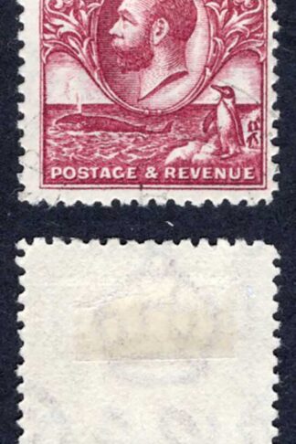 Falkland Is SG121a 6d Penguins LINE PERF Light Cancel Cat 30 pounds