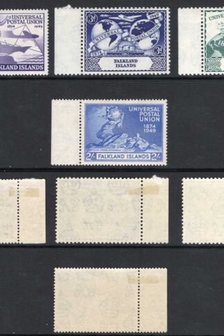 Falkland Is SG168/71 UPU set M/M Cat 14 pounds