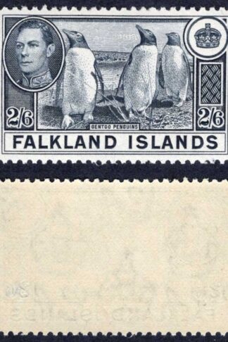 Falkland Is SG160 2/6 Slate U/M Cat 60 pounds