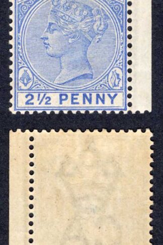 Bahamas SG51 2 1/2d Blue M/M Fine marginal Cat 50 pounds