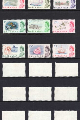 Bahamas SG247/62 1965 Set of 15 U/M Cat 55 pounds