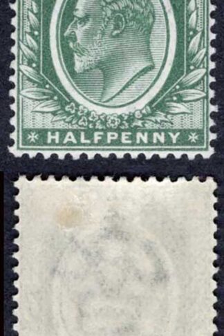 Malta SG38 KEVII 1/2d Wmk CA Fine M/M Cat 9 pounds