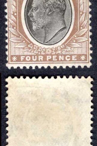 Malta SG54 KEVII 4d Wmk Mult CA Fine M/M Cat 10 pounds