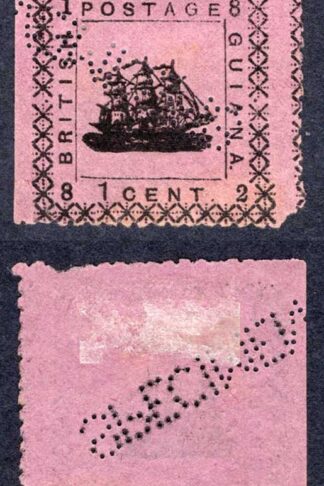 British Guiana SG164 1c magenta Cat 75 pounds