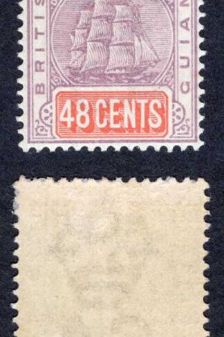 British Guiana SG202 48c Wmk CA M/M Cat 45 pounds