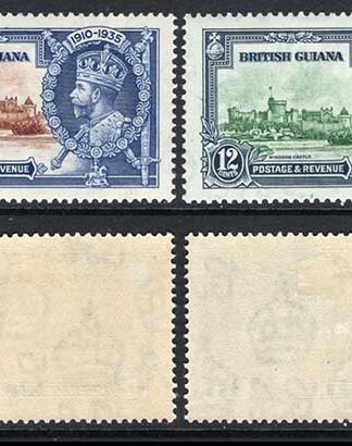 British Guiana SG301/4 1935 Silver Jubilee set M/M Cat 24 pounds