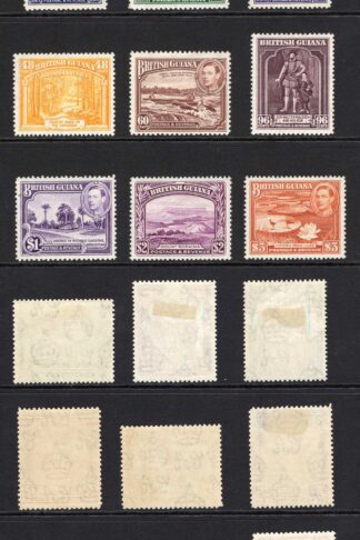British Guiana SG308/19 1938 Set of 12 M/M Cat 120 pounds