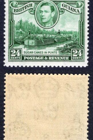 British Guiana SG321 24c Wmk Upright U/M Cat 26 pounds