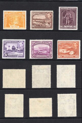 British Guiana SG308/19 1938 Set of 12 M/M Cat 120 pounds