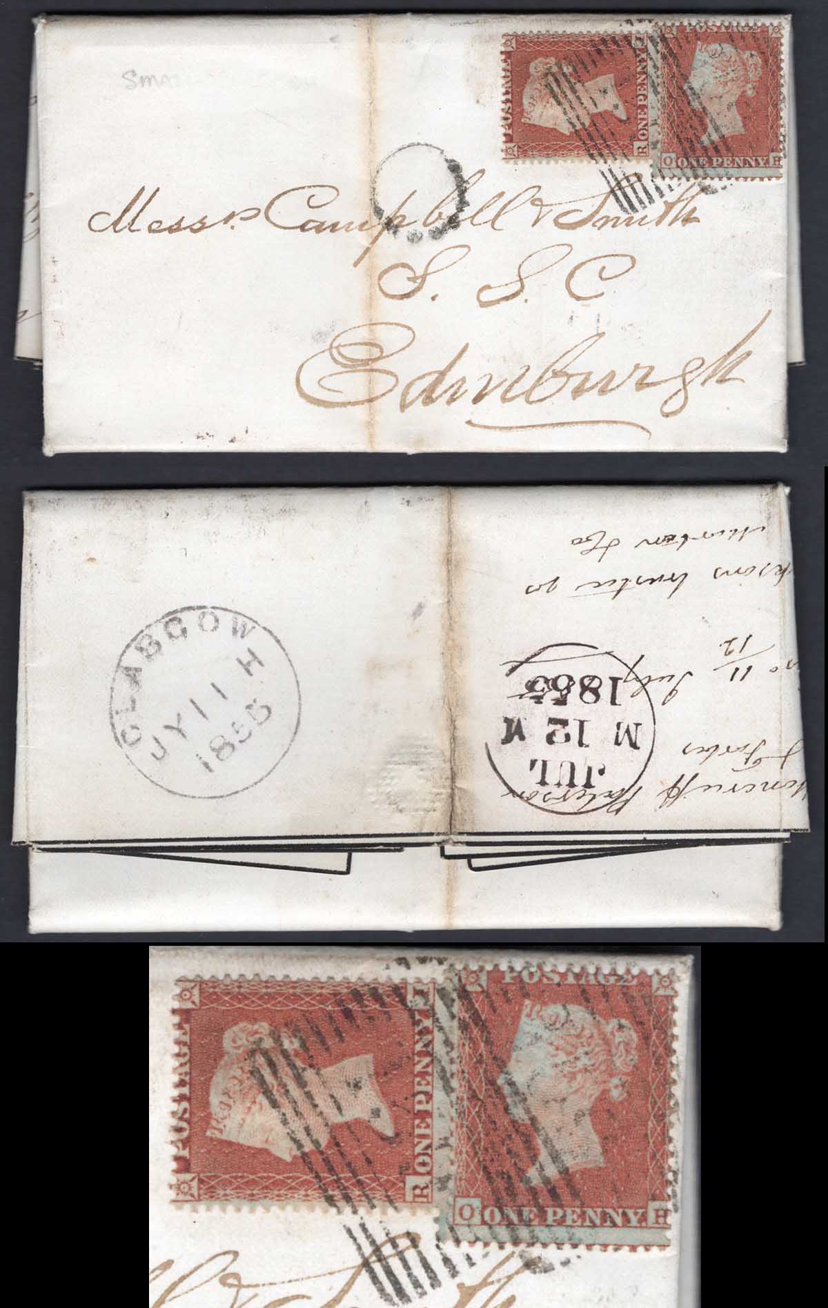 Penny Star (RI and OH) July 1955 Die II on an Entire