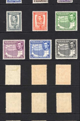 Somaliland SG93/104 1938 Set of 12 M/M Cat 180 pounds