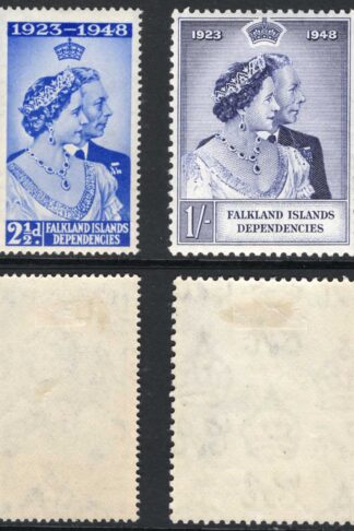Falkland Dep SGG19/20 Silver Wedding set M/M Cat 8 pounds