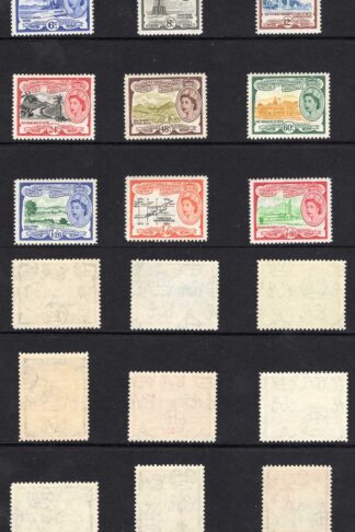 St Kitts Nevis SG106a/118 Set of 15 U/M Cat 95 pounds