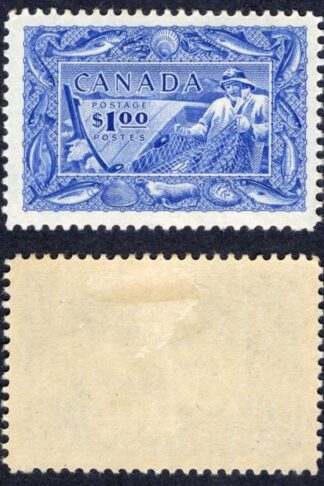 Canada SG433 One Dollar Fish M/M Cat 35 pounds