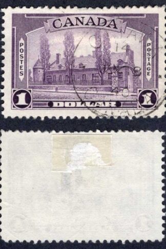Canada SG367 One Dollar Violet used Cat 20 pounds