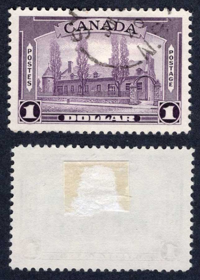 Canada SG367 One Dollar Violet used Cat 20 pounds