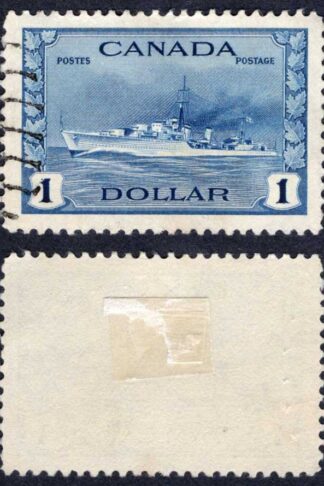 Canada SG388 One Dollar Blue used Cat 18 pounds