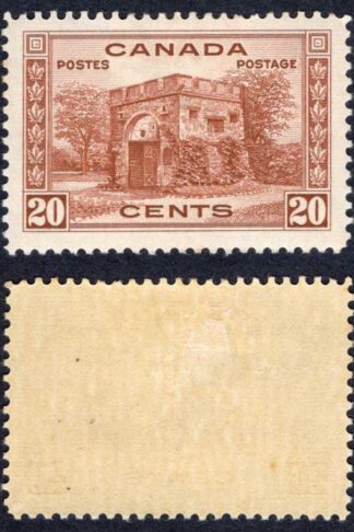 Canada SG365 20c Red-brown M/M Cat 25 pounds
