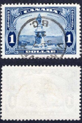Canada SG351 One Dollar Blue used Cat 18 pounds