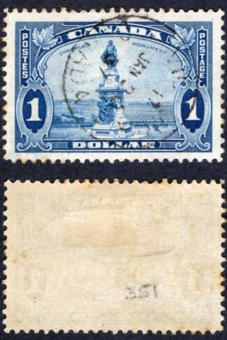Canada SG351 One Dollar Blue used Cat 18 pounds
