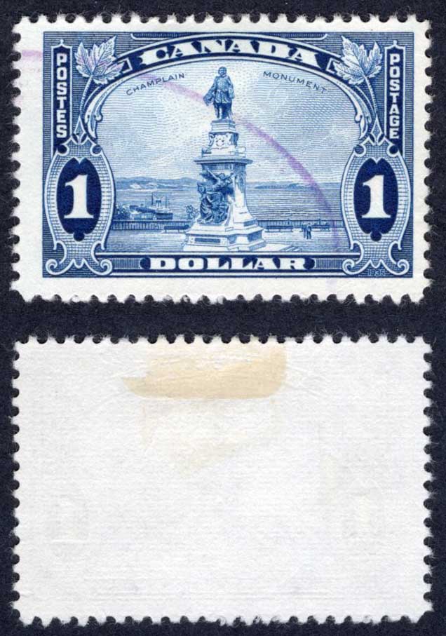Canada SG351 One Dollar Blue used Cat 18 pounds