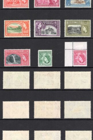 Trinidad and Tobago SG267/78 set of 12 M/M Cat 48 pounds