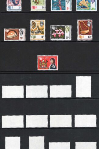 Fiji SG371/87 Set of 17 U/M Cat 22 pounds