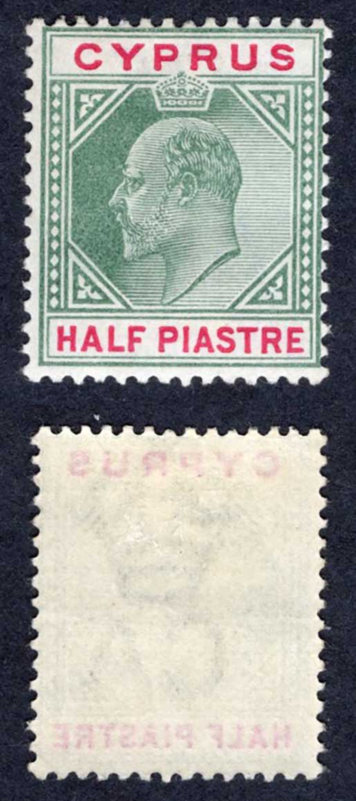 Cyprus SG50 1/2pi Wmk CA M/M Cat 15 pounds