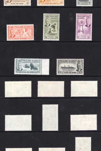 Falkland Is SG172/85 1952 Set of 14 Fine M/M Cat 190 pounds