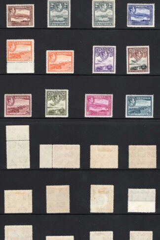 Antigua SG98/109 Set of 12 plus shades M/M Cat 130++ pounds