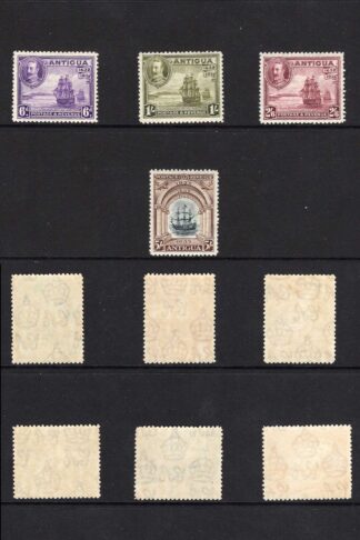 Antigua SG81/90 1932 Tercentenary Set M/M Cat 225 pounds