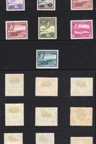Antigua SG98/109 Set of 12 M/M Cat 130 pounds