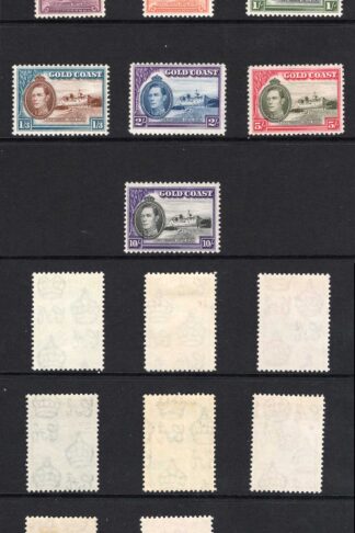 Gold Coast SG120a/23 KGVI Set of 13 M/M Cat 40 pounds