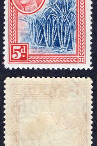 Fiji SG258 5d Blue and Scarlet M/M Cat 45 pounds