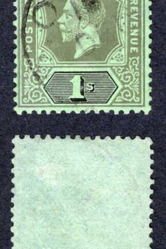Fiji SG134d 1/- Wmk Mult CA Die II fine used Cat 45 pounds