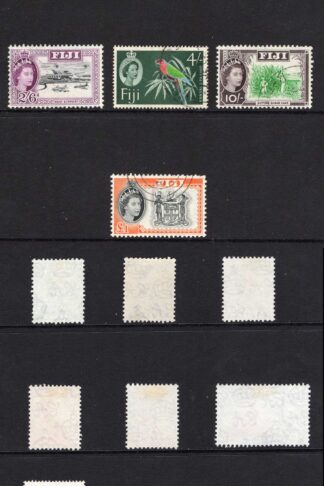 Fiji SG298/310 1959 Set of 13 used Cat 22 pounds