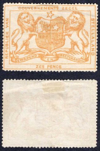 Bechuanaland (Stellaland) BF1 6d Unused no gum (creased) BF Price 50 pounds