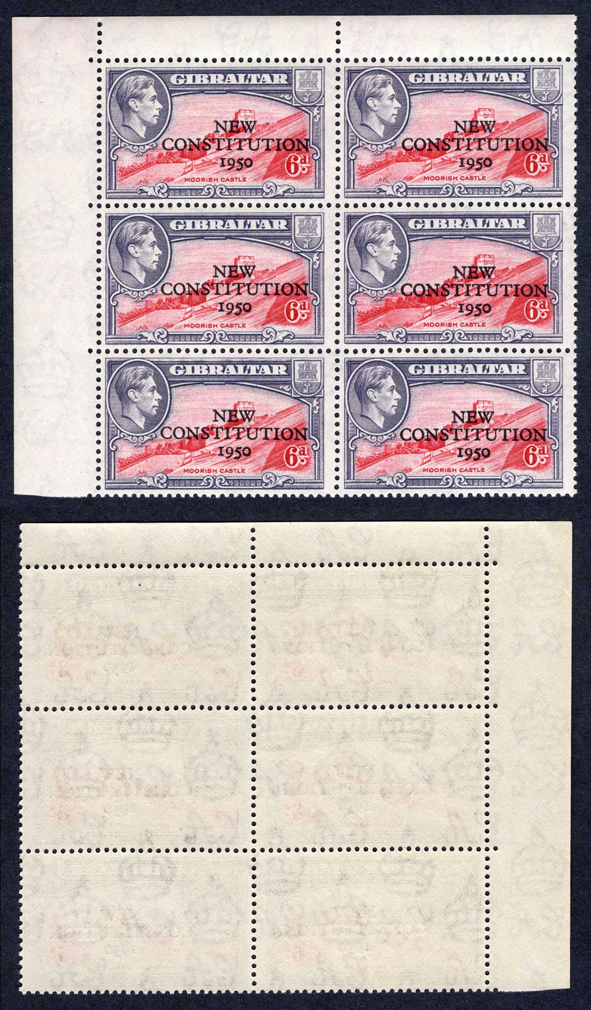 Gibraltar SG142 6d with R2/2 Re-entry U/M