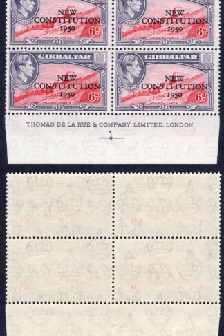 Gibraltar SG142 6d with Left foreground re-entry U/M