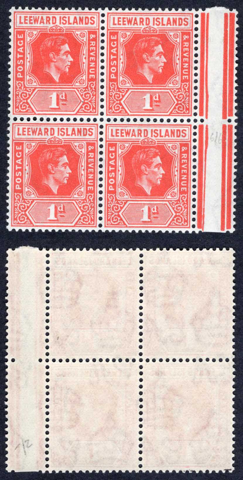 Leeward Is SG99 1d Scarlet Dent in Value tablet U/M